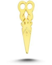 Ecce | Artisan Diamonds - 925K Sterling Scissors Mini Pin - Lyst