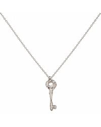 De Roms - The Unfolding Molten Large Key Necklace - Lyst