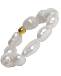 Lavani Jewels - Sora Pearl Ring - Lyst