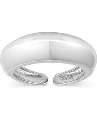 Elk & Bloom - Sterling Dome Ring - Lyst