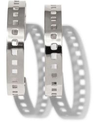 Jaredjamin - Girls On Film Hoop Post Earrings - Lyst