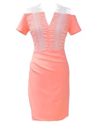 Mellaris - / Neutrals Agnes Bright Apricot Dress - Lyst