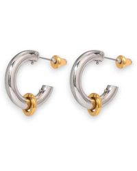 Kybele Studio - Mini Dual Tone Hoops - Lyst