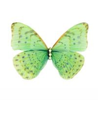 Oana Savu - Silk Butterfly Hair Clip Barrette Accessory - Lyst