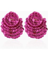 LOTT.gioielli - Sequin Fan Shaped Flower L - Lyst