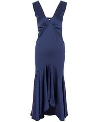 ROSERRY - Tango Maxi Satin Dress - Lyst