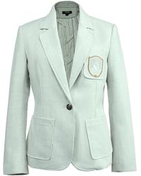Smart and Joy - Tailored Blazer With Badge - Lyst