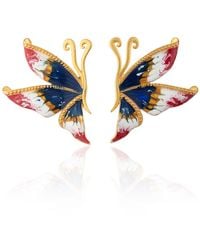 Milou Jewelry - Butterfly Earrings - Lyst
