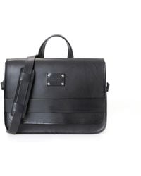 THE DUST COMPANY - Leather Messenger In Cuoio - Lyst
