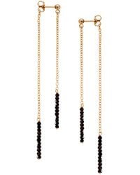 Heather Hawkins Jewelry - Front Back Extra Tiny Gemstone Duster Earrings - Lyst