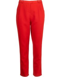 Helene Galwas - Red Mid Waisted Pants - Lyst