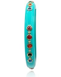 Michael Nash Jewelry - Holland Resin Studded Resin Bangle - Lyst