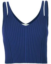 SALANIDA - Donna Ribbed Crop Top - Lyst