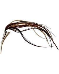 Romer Millinery - Feather Clip For Hair, Hats, Turban, Lapel Xl Multi Browns - Lyst