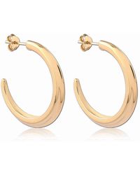 Astor & Orion - Crescent Hoops Large - Lyst