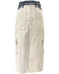 Style Junkiie - Denim Cargo Skirt - Lyst