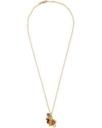 Opium Jewels - Cabochon Tourmaline Droplets Necklace - Lyst