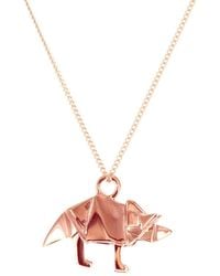 Origami Jewellery - Mini Triceratop - Lyst