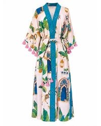 Pick Happy - Tassel Cotton Kimono Morocco Limited Edition - Lyst