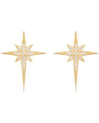 LÁTELITA London - North Star Small Stud Earrings - Lyst