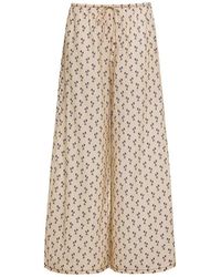 Montce - Cynthia Floral Drawstring Wide-Leg Pant - Lyst