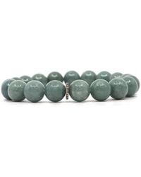 Shar Oke - Burma Jade & Diamonds Beaded Bracelet - Lyst