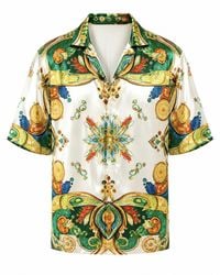 Hustle - Dolce Vita Satin-Shirt - Lyst