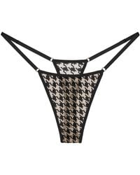 Perilla Lingerie - Oxford Thong - Lyst