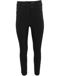 Theo the Label - Aphrodite Techno Button Pant - Lyst