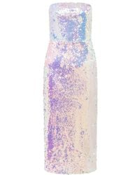 Sour Figs - Iridescent Sequin Midi Dress - Lyst