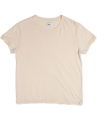 Vænn - Neutrals Slub Crew Tee Honeycomb - Lyst