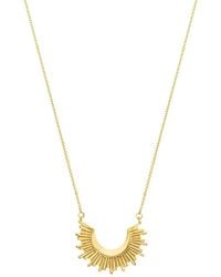Sophie Simone Designs - Necklace Rising Moon Large - Lyst