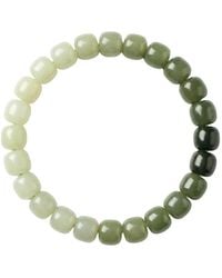 seree - Ombre Beaded Jade Bracelet - Lyst
