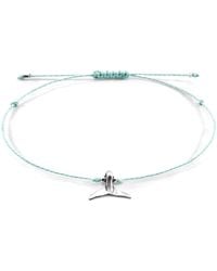 Anchor and Crew - Think Ocean Mini Whale & Rope Macrame Bracelet - Lyst