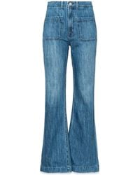 NOEND - Daphine Sailor Pocket Flare - Lyst