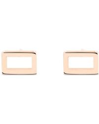 Sheida Farrokhi - Rose Rectangle Stud Earrings - Lyst