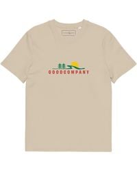 Anchor and Crew - Neutrals Desert Dust Good Company Supply Organic Cotton T-Shirt - Lyst