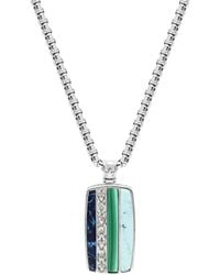 Nialaya - Trinity Pendant Necklace - Lyst