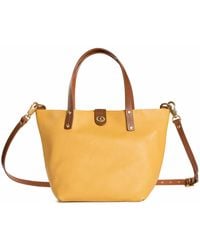 N'damus London - Adanna Leather Tote Bag - Lyst