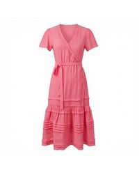 Nooki Design - Bailey Maxi Wrap Dress - Lyst