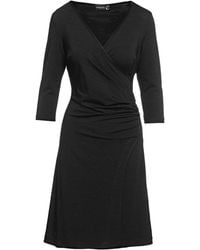 Conquista - Faux Wrap Dress - Lyst