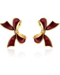 Milou Jewelry - Bow Earrings - Lyst
