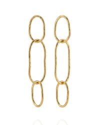 Jaredjamin - Shackle Link Dangle Post Earrings - Lyst