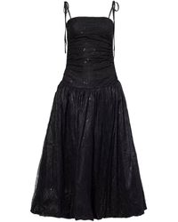 Amy Lynn - Alexa Lace Sequin Puffball Dress - Lyst