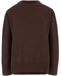 SALANIDA - Marina 100% Merino Jumper Chocolate - Lyst