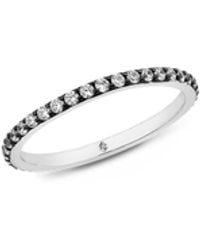 SALLY SKOUFIS - Highbeam Midi Ring With Made Cz Diamond Stimulant - Lyst