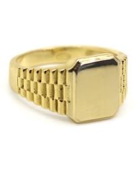 VicStoneNYC Fine Jewelry - Unique Square Watch Style Signet Ring - Lyst