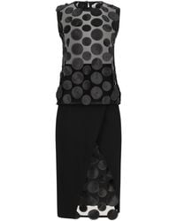 Clothes by Locker Room - Appliqué-Detailed Mesh Top & Pencil Skirt Co-Ord Set - Lyst