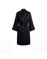 Vimissia - Bubble Silk Short Robe - Lyst