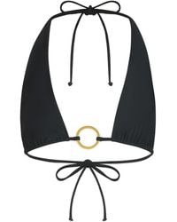 Pianella's - Vesper Matte O-Ring Elongated Triangle Top - Lyst